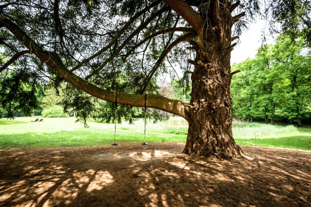 Schloss Kaarz Mit Park Buitenkant foto